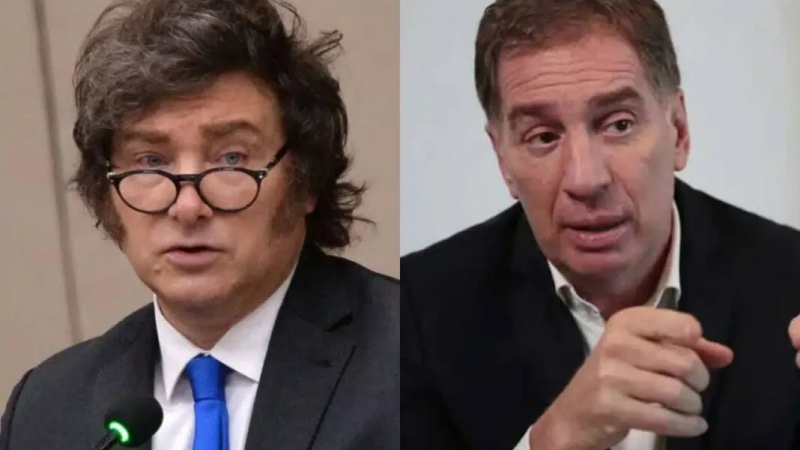 Debido a los disturbios  Milei se baja de la campaña en Provincia
